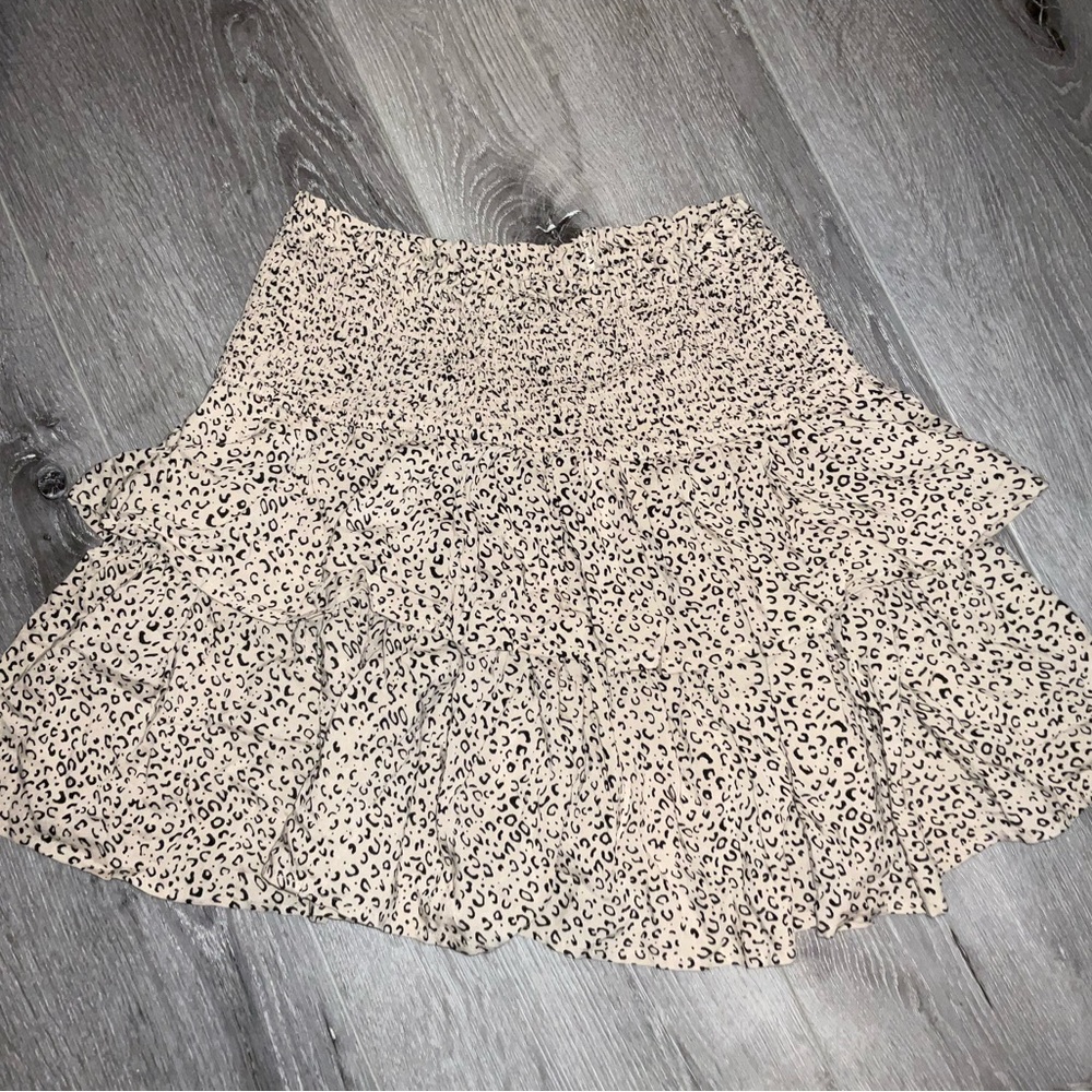 Cheetah Leopard skirt